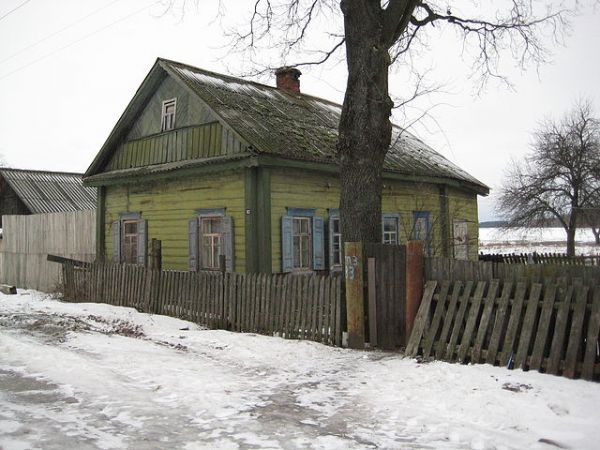  Kovaka, village (Vuhłoŭski rural council). Стрибук Никита Андреевич<br>Стрибук (Сердюк) Елена Андреевна<br>Ульященко Валентина Терентьевна