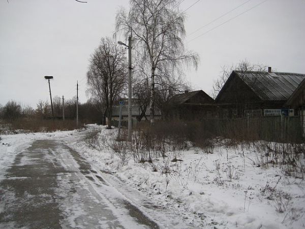  Kowaka, wieś   (Vuhłoŭski sielsowiet  ). Бусленица