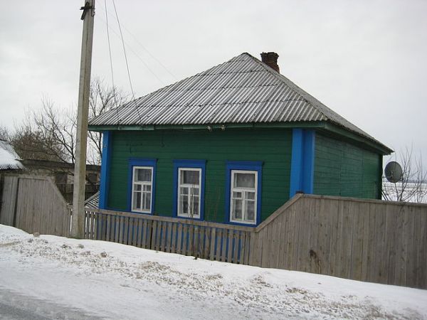  Kovaka, village (Vuhłoŭski rural council). Крисенко Георгий Иванович