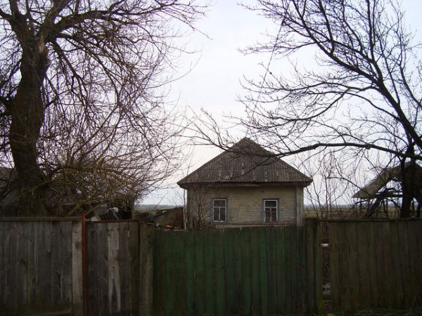  Kovaka, village (Vuhłoŭski rural council). дом семьи:<br>1. Рыжик Александра Павловича<br>2. Рыжик Олега  Александровича
