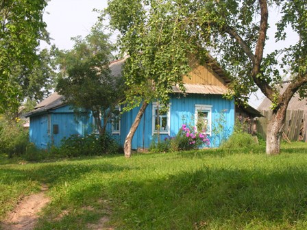  Чарневічы, аграгарадок (Празароцкі сельсавет). Dom we wsi