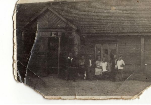  Czepukiszki, folwark   (Mielegiany gmina wiejska  ). Folwark Czepukiszki, ok.1935 r.