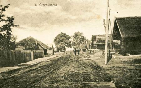  Gierduszki, village (Eygerdovskiy rural council). Час Першай сусветнай вайны