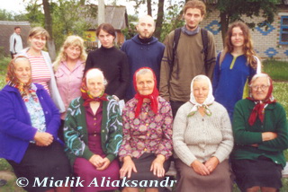 Вулька Целяханская, вёска (Целяханскі пасялковы савет). пад час збору фальклёру экспедыцыяй Беларускай акадэміі музыкі