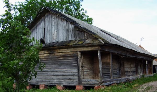 Kuryłowicze, village (Jaznienski rural council). Старый свиран.