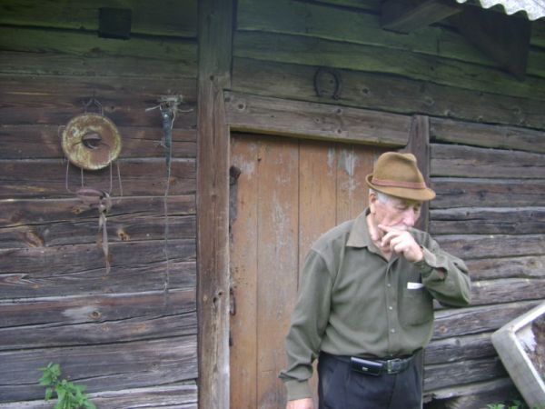  Luszniewo, village (Navamyski rural council). Здесь прошло детство  2011 г