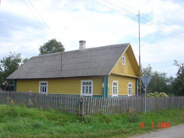  Jurgielany, wieś (Dziewieniszki gmina wiejska). dom mieszkalny